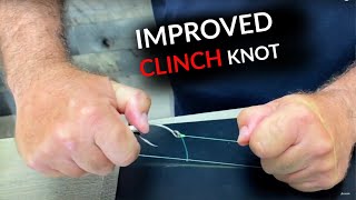 Improved Clinch Knot  Fishing Tutorial [upl. by Ahsinyt]