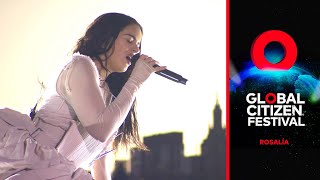 Rosalía Performs La Fama  Global Citizen Festival NYC [upl. by Mert]