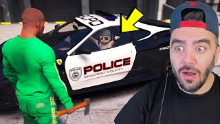 POLISLER ÇOCUGU ARABAYA KITLEMIŞ DALGA GEÇIYOR  GTA 5 MODS [upl. by Shanta]