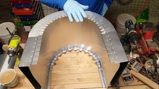 DIY Aircrete Rocket Stove Bread Oven Part 1 [upl. by Zelde]