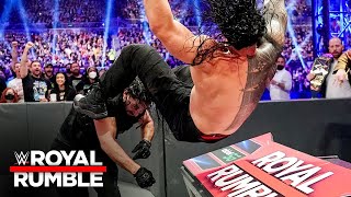 Roman Reigns vs Seth “Freakin” Rollins – Road to Royal Rumble 2022  Gamer Editz [upl. by Shevlo]