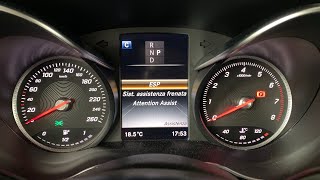 ESP OFF  Mercedes C class W205 traction control off TUTORIAL [upl. by Vera]