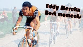 Eddy Merckx  Merckx best moments [upl. by Atterual]