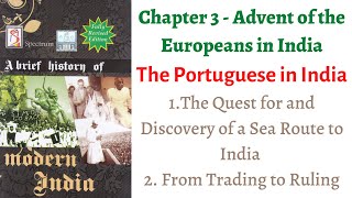 Spectrum Modern History Video 1  Portuguese In India 1st Part Advent of Europeans in India [upl. by Alix910]