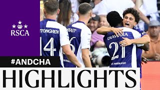 HIGHLIGHTS RSC Anderlecht  Charleroi  20232024 [upl. by Ahsytal366]