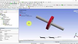 Ansys workbench tutorials  Calculating fatigue life using Goodman theory [upl. by Carnahan]