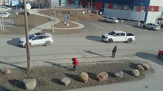 Hockey Fans in Inuvik Celebrating Oilers Victory [upl. by Jennie5]