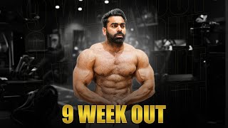 Meri Nazar Na Lag Jaye  9 Weeks Out Bharatproshow  Chest Workout [upl. by Lyrehc]