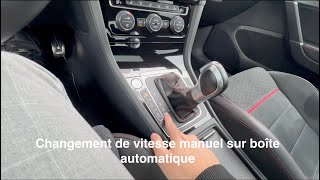 Quand et comment changer les vitesses manuellement sur une voiture à boîte automatique [upl. by Courtenay]