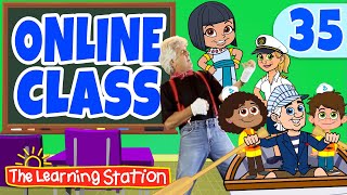 Online Class 35 for Kids ♫ Princess Pat ♫ Brain Breaks ♫ Kids Songs by The Learning Station [upl. by Thorny]