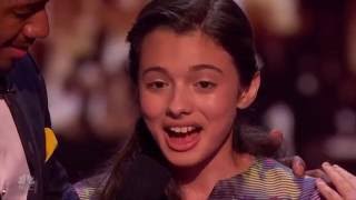 Full Segment  Laura Bretan  Pie Jesu  Semifinals America s Got Talent August 30 2016 [upl. by Lehpar]