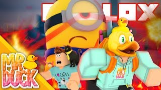 THIS MINION TOOK OVER THE WORLD  Roblox Minions Adventure Obby Despicable Forces  Part 1 [upl. by Amoritta]