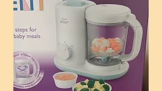 HOW TO USE AVENT Baby food processor MINA JIBRIEL [upl. by Berghoff]