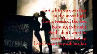 Just A Kiss Lady Antebellum lyrics [upl. by Ludie]