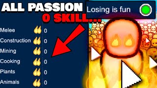 Rimworld 100 Passion 0Skill Run 8 Years [upl. by Florio]