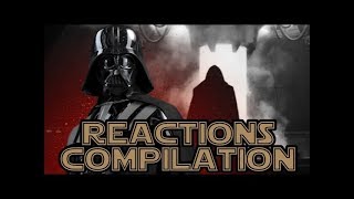 Darth Vader Reveal 100 Reactions Rogue One Trailer  Reactions Compilation [upl. by Atilam]