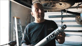 How To Fox 20 Performance Shock Install  Chevy Express Van [upl. by Wiles594]