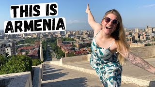 YEREVAN ARMENIA First impressions in 2022 🇦🇲 [upl. by Nifled656]