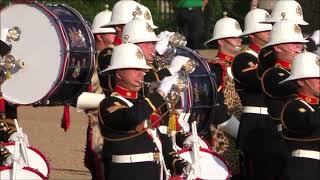 Royal Marines Beating Retreat 2022 [upl. by Elleimac57]