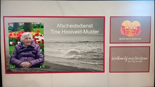 28 november 2024  Afscheidsdienst Tine HooiveldMulder [upl. by Uzzial]