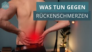 Was tun gegen Rückenschmerzen [upl. by Sisely]