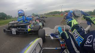 3 overtakes 1 lap Whilton mill UKC [upl. by Amikat]