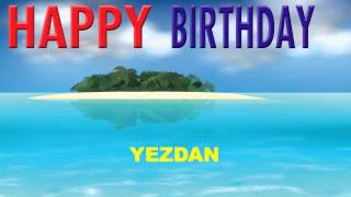 Yezdan Card Tarjeta  Happy Birthday [upl. by Ilsel]