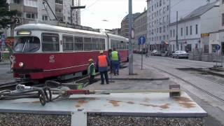 Vienna trams 4  to Floridsdorf [upl. by Ingraham572]