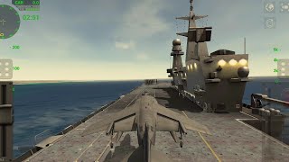 Carrier Landing  Pro Landing on carrier gameplay iosandriod [upl. by Jenei]