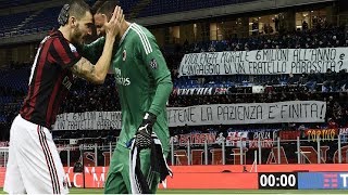 I tifosi del Milan contro l’ingrato Gianluigi Donnarumma [upl. by Michele277]