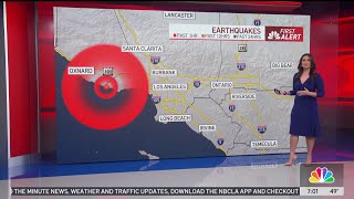 Second earthquake rattles Malibu area [upl. by Evania]