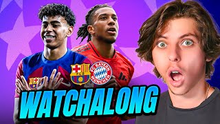 BARCELONA 41 BAYERN MUNICH CHAMPIONS LEAGUE 2425 WATCHALONG [upl. by Dari991]