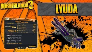 Borderlands 3  Lyuda Legendary Weapon Guide Destroys Everything [upl. by Arol]