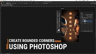 Create Rounded Corners Selection in Photoshop [upl. by Eneleoj]