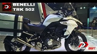 Benelli Trk 502  First Look  PowerDrift [upl. by Gussi]