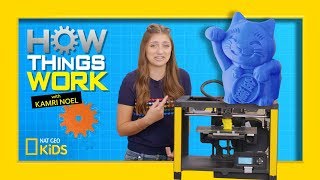 How 3D Printers Work  How Things Work with Kamri Noel [upl. by Fernald]