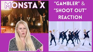 MONSTA X quotGamblerquot amp quotShoot Outquot Reaction [upl. by Narol]