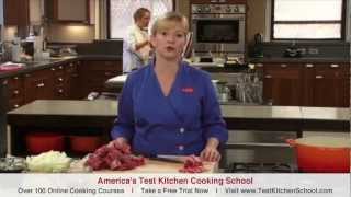 Learn to Cook How to Cut Stew Meat [upl. by Manella]