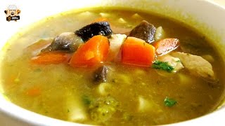 EASY CHICKEN VEGETABLE SOUP RECIPE [upl. by Aremaj]