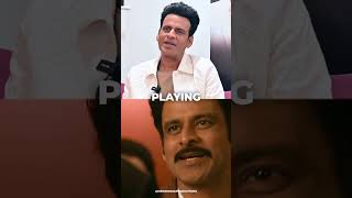 My Love Story With Acting is Unlimited  Manoj Bajpayee [upl. by Yelsiap]