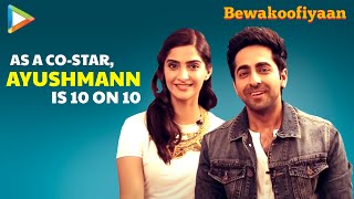 Ayushmann Khurrana Sonam Kapoor Fun Interview On Bewakoofiyaan Part 1 [upl. by Lsiel898]