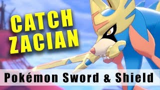 Pokémon Sword how to catch Zacian [upl. by Ahtnamys]