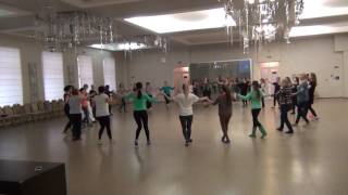 Hava Nagila  circle dance Berry Sisters [upl. by Ociram18]