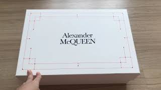 Unboxing Alexander McQueen Oversized Sneaker [upl. by Ji]