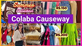 Colaba Causeway Shopping Market  Latest 2024 Summer Collection 🛍️  Ep2  mumbai colaba [upl. by Kella308]