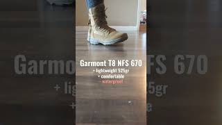 BEST LIGHT COMBATRUCKINGHIKING BOOTS  Garmont T8 NFS 670 [upl. by Anen537]