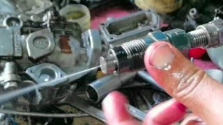 how to repair injector Toyota 3l engine injector [upl. by Helbonnas]