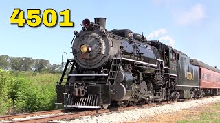 Southern Railway 4501 Steam to Summerville [upl. by Ambrosio]