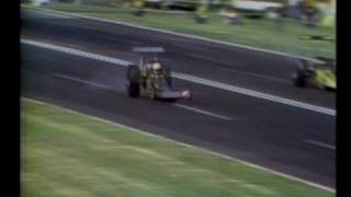 Drag racing crashes from late70s amp early 80s [upl. by Akinar]