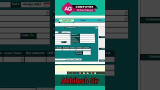 AG  Loan Management Software In Excel Vba AGComputer  AGSoftwares [upl. by Lupee]